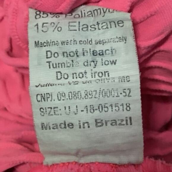 Booty by Brabants Women's Pink Mid Rise Pull On Athletic Yoga Leggings Size S - Picture 5 of 5